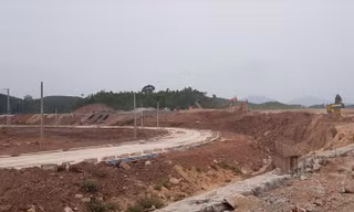 Giá đất Vân Đồn đang dần được hâm nóng trở lại.