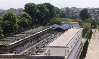 Nhà máy xử lý nước sạch Yên Phụ - Hà Nội. Ảnh: Minh Châu.