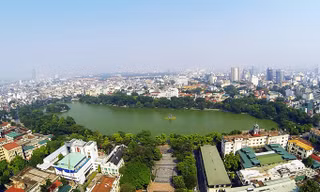 Dự án cải tạo hồ Hoàn Kiếm sẽ giúp bảo tồn và phát huy tối đa giá trị di sản văn hoá. Ảnh: Mạnh Thắng.