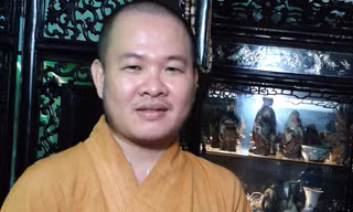 Sư thầy Thích Minh Thông.