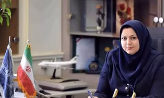 Tổng giám đốc Iran Air Farzaneh Sharafbafi.