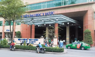 Bệnh viện Đại học Y Dược TPHCM. Ảnh: PV.