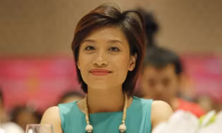 Biên đạo múa Trần Ly Ly. Ảnh: Hồng Vĩnh.