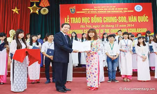 Lương Thị Thảo xuất sắc giành học bổng Chung -Soo của Hàn Quốc.