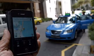Uber sẽ mang đến sự cạnh tranh mới trong lĩnh vực vận tải?. Ảnh: Tech Asia.