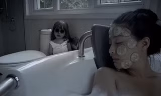 “Ngủ với hồn ma” có điểm chung với nhiều phim kinh dị Việt khác - càng cuối càng hụt hơi.