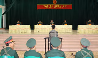 Phiên tòa xét xử bị cáo Nguyễn Ngọc Quân. Ảnh: CTV.