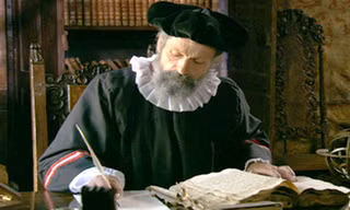 Nhà tiên tri kiệt xuất Nostradamus.