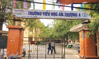 Trường tiểu học An Thượng A, nơi xảy ra vụ việc.