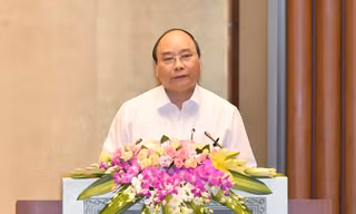 Thủ tướng Nguyễn Xuân Phúc tham dự và phát biểu tại hội nghị.
