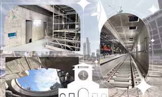 "Xông đất" nhà ga trung tâm dự án Metro số 1: Thiết kế hiện đại, không gian ngầm khổng lồ!