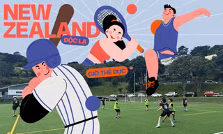Độc lạ giờ Thể dục “10 điểm không nhưng”, càng học càng mê ở New Zealand