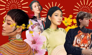 Châu Bùi, Quỳnh Anh Shyn, Cô Em Trendy đọ sắc với váy áo lung linh, "chanh sả" đón Tết