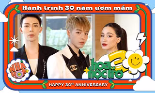 Gia đình "Hoa Dâm Bụt" Đức Phúc, Erik, Hòa Minzy: Chúc cho Hoa Học Trò tâm hồn mãi trẻ!