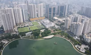 Nơi 'soán ngôi' chung cư, cao ốc dày đặc nhất Hà Nội