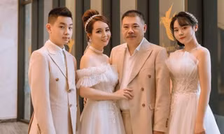 Mai Thu Huyền hạnh phúc bên ông xã