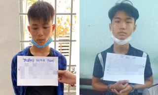 Bắt cặp đôi cướp điện thoại, xịt hơi cay khiến nạn nhân gặp tai nạn giao thông