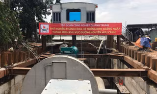 Chủ đầu tư 'siêu máy bơm' lên tiếng về hợp đồng chống ngập đường Nguyễn Hữu Cảnh
