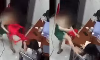 Người mẹ đạp, đập ghế lên đầu con gái khai gì? 