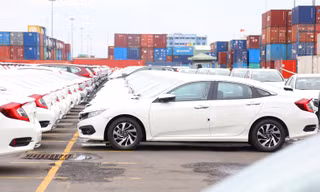 Honda Việt Nam đóng thuế hơn 220 tỷ đồng cho lô ô tô nhập khẩu