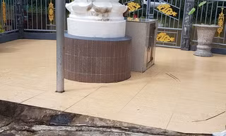 Nơi ni sư bị tưới xăng đốt 