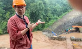 Điện Biên: Lũ tràn về, công tác kiếm tìm công nhân mắc kẹt hầm thuỷ điện thêm khó