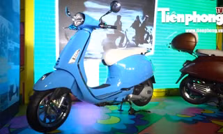6 mẫu scooter Piaggio bản đặc biệt hội tụ ở Sài Gòn