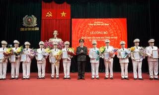 24 lãnh đạo công an cấp phòng, huyện ở Cao Bằng xin nghỉ hưu trước thời hạn