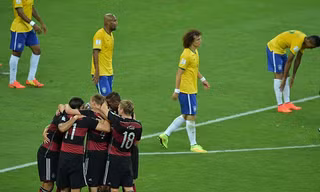 Trận Đức-Brazil phá những kỉ lục gì?