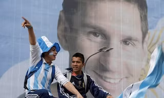 Messi được chào đón như người hùng ở Argentina