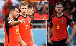 De Bruyne, Hazard ẩu đả với Vertonghen trong phòng thay đồ tuyển Bỉ 