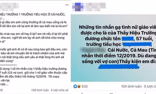 Hình ảnh đăng tải trên mạng xã hội.