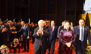 Tổng Bí thư, Chủ tịch nước dự Lễ kỷ niệm 90 năm thành lập Mặt trận Dân tộc thống nhất