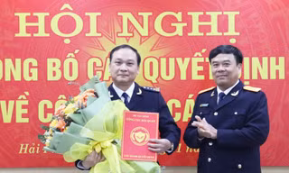 Điều động, bổ nhiệm Cục trưởng Cục Hải quan Hải Phòng 