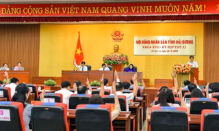 Kỳ họp cuối HĐND tỉnh Hải Dương trước ngày hợp nhất với Hải Phòng