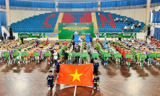 Khai mạc giải bóng đá thiếu niên, nhi đồng toàn quốc