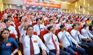 Hình ảnh phiên trù bị Đại hội Đảng bộ thành phố Hải Phòng