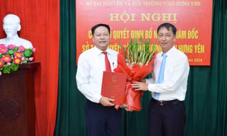 Bổ nhiệm Giám đốc Sở TN&MT Hưng Yên