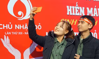 Đông đảo bạn trẻ tham gia hiến máu cứu người tại Đại học Hải Phòng
