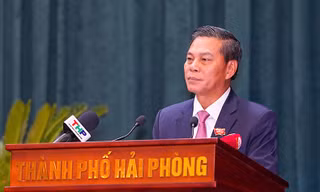 Chân dung ông Nguyễn Văn Tùng - Chủ tịch UBND TP Hải Phòng. 
