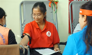 Giới trẻ Hải Phòng hào hứng hiến máu cứu người