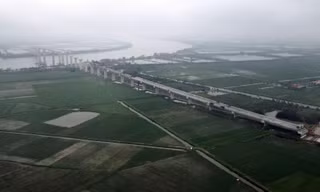 Gấp rút thi công tuyến đường ven biển đẹp nhất Hải Phòng