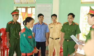 Đốt cỏ ruộng không may làm cháy rừng, nữ nông dân bị khởi tố