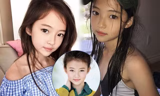 Thiên thần lai 10 tuổi xinh đẹp khiến showbiz Hàn ‘dậy sóng’