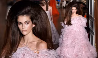 Con gái 16 tuổi của Cindy Crawford lộng lẫy như công chúa