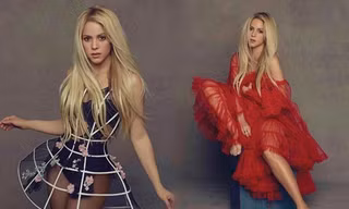 Nữ ca sĩ gợi cảm Shakira rực lửa tràn sức sống ở tuổi 40