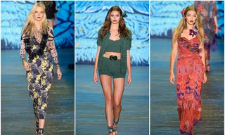 Váy áo miền nhiệt đới rực rỡ của Anna Sui xuân hè 2016