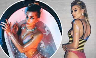 ‘Chân dài’ 9x Hailey Baldwin khoe dáng quá đỗi gợi tình