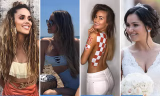 Dàn vợ và bạn gái xinh đẹp bốc lửa của tuyển Croatia