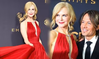 Nicole Kidman rực rỡ, quyến rũ tình tứ bên chồng trên thảm đỏ Emmy